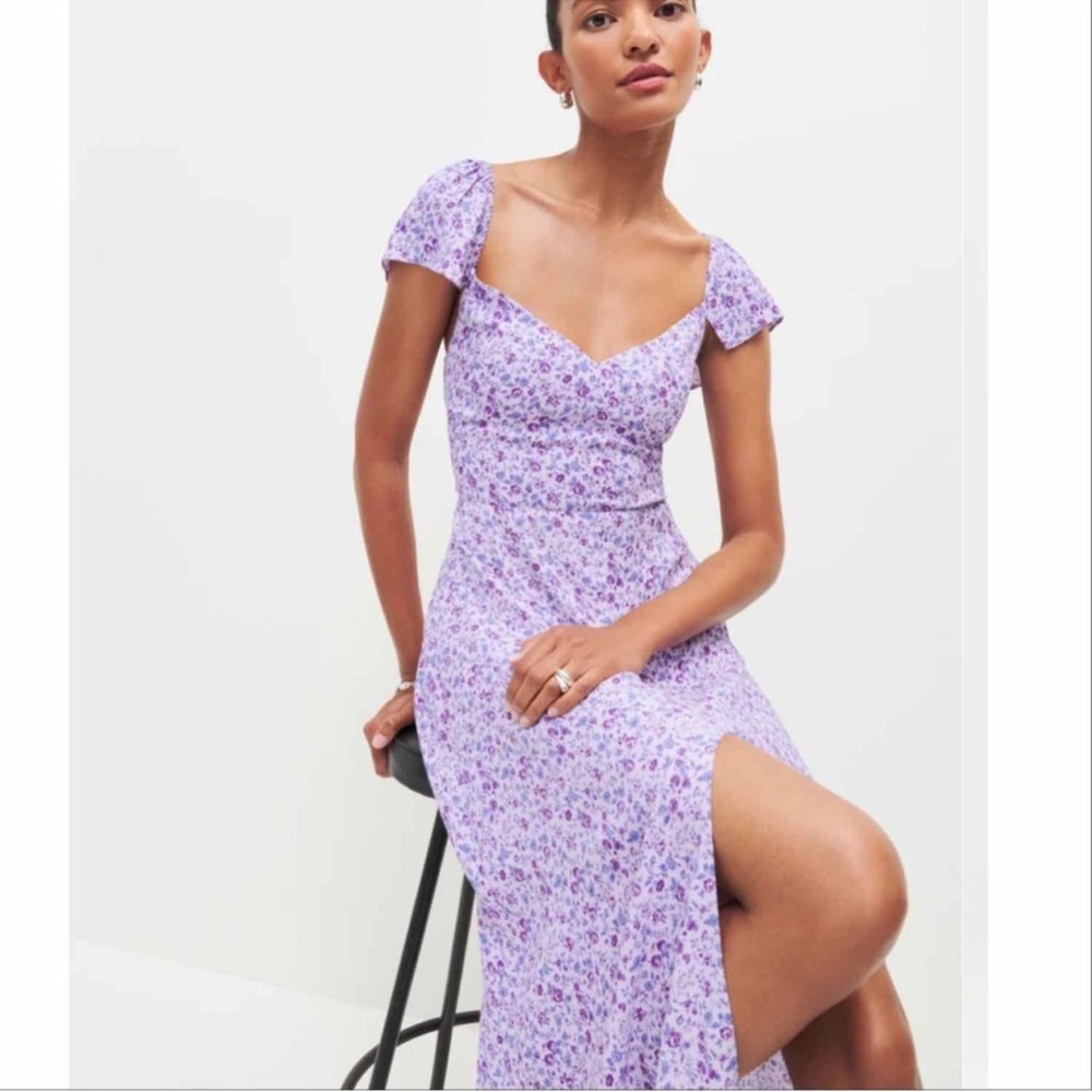 Reformation Baxley Midi Dress in Muse Size 2